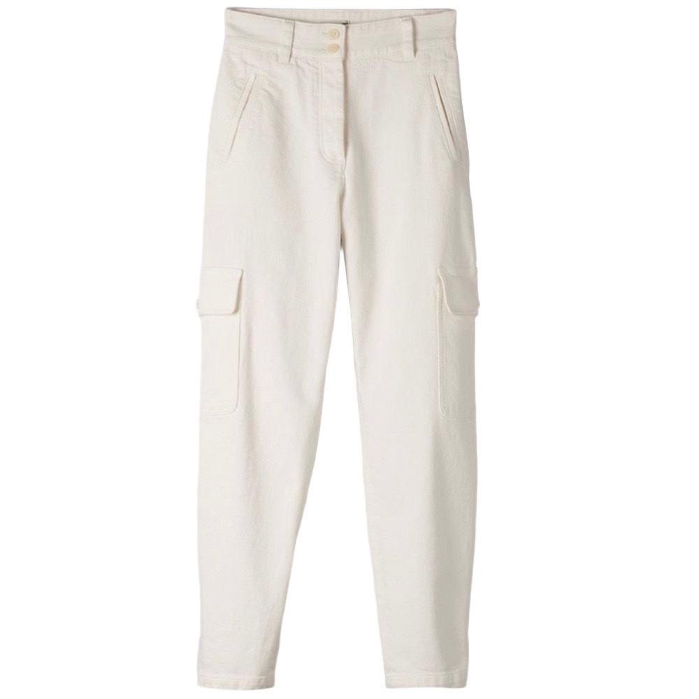 Aritzia Wilfred free cream cargo pants SZ 0